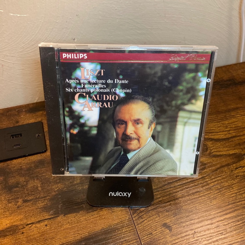 Claudio Arrau Liszt Apres une lecture du Dante Philips Digital Classics CD